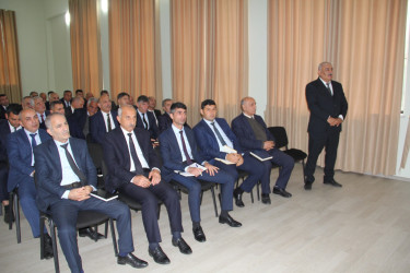 Mülki müdafiə sahəsində cari ildə görülmüş işlərin yekunları və 2026-cı ildə qarşıda duran vəzifələrin müəyyən edilməsi mövzusunda müşavirə keçirilmişdir