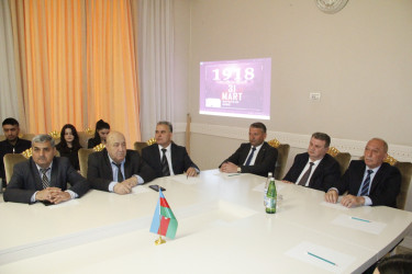 Cəlilabadda 31 Mart-Azərbaycanlıların Soyqırımı Günü ilə bağlı tədbir keçirilib