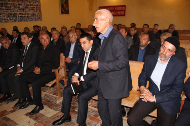 Seyidbazar kəndində vətəndaşlarla səyyar qəbul keçirilib