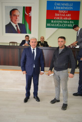 Cəlilabadda şəhid ailələrinə orden və medallar təqdim edilib