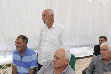 Mirtəhməzli kənd sakinləri ilə səyyar qəbul-görüş keçirilib