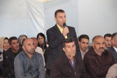 Rafiq Cəlilov növbəti səyyar qəbul-görüşünü Musalı kənd sakinləri ilə keçirib