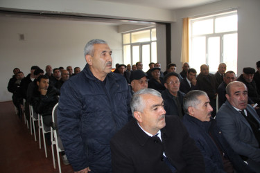 Dekabrın 17 - də Məmmədrzalı kəndində vətəndaşlarla səyyar qəbul keçirilib