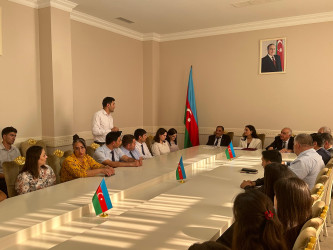 Cəlilabadda “Ailədaxili mübahisələrin həlli ilə bağlı mediasiya xidmətlərinin tətbiqinin genişləndirilməsi üçün müvafiq tədbirlərin görülməsi” mövzusunda tədbir keçirilib