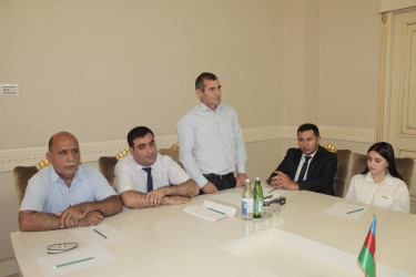 Cəlilabadda yüksək balla ali təhsil müəssisələrinə qəbul olan məzunlarla görüş keçirilib
