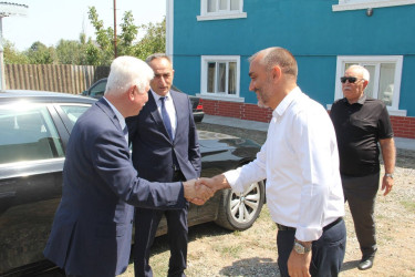 Şəhid Rəşid Qafarovun ailəsi ziyarət olunub