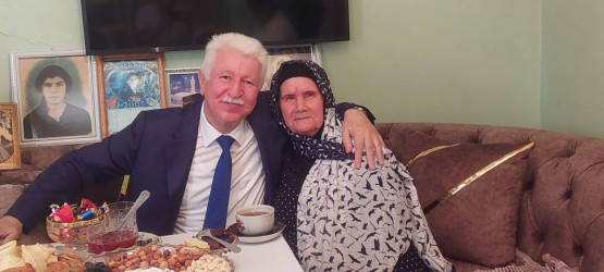 Birinci Qarabağ müharibəsinin itkin şəhidi Azər Məmmədovun ailəsi ziyarət olunub