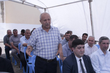 Çünzəli kənd sakinləri ilə səyyar qəbul-görüş keçirilib