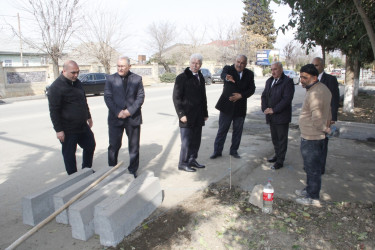 “Şəhərsalma və Memarlıq İli” çərçivəsində Cəlilabad rayonunda abadlıq işləri davam edir