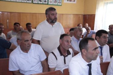 Rafiq Cəlilov növbəti səyyar qəbul-görüşünü Boyxanlı kənd sakinləri ilə keçirmişdir