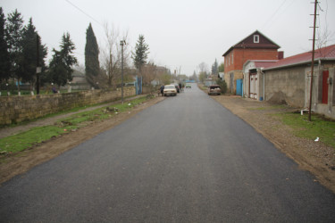 Göytəpə şəhərinin küçələri asfaltlaşdırılır