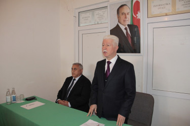 Rafiq Cəlilov növbəti səyyar qəbul-görüşünü Cəfərxanlı kənd sakinləri ilə keçirmişdir