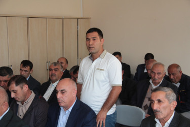 Rafiq Cəlilov növbəti səyyar qəbul-görüşünü Gülməmmədli kənd sakinləri ilə keçirmişdir