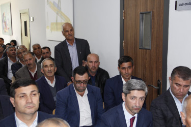 Pərdi kəndində vətəndaşlarla səyyar qəbul keçirilib