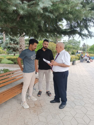 Cəlilabadda əhalinin yaş kateqoriyaları, sosial-iqtisadi və gender amillərinə uyğun olaraq, sağlam həyat tərzi və davranış risk amilləri ilə bağlı maarifləndirilmə və məlumatlandırılma məqsədi ilə monitorinq aparılmışdır