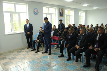 Rafiq Cəlilov növbəti səyyar qəbul-görüşünü Dələli kənd sakinləri ilə keçirmişdir