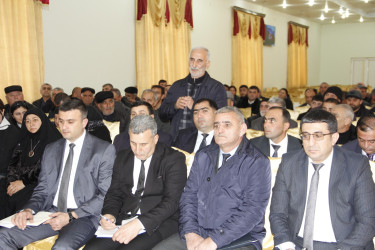 Rafiq Cəlilov növbəti səyyar qəbul-görüşünü Uzuntəpə kənd sakinləri ilə keçirmişdir