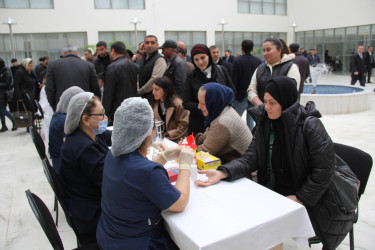 Cəlilabad rayonunda qanvermə aksiyası keçirilib