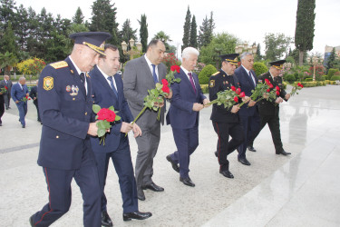 Cəlilabadda Polis işçilərinin peşə bayramı günü qeyd olundu