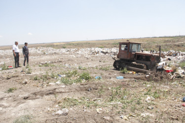 Cəlilabad rayonunda məişət tullantılarının yerləşdirilməsi, utilizasiyası və zərərsizləşdirilməsi işlərinin gücləndirilməsi davam etdirilir
