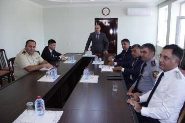 Cəlilabadda narkomanlığa və narkotik vasitələrin qanunsuz dövriyyəsinə qarşı mübarizə üzrə komissiyanın iclası keçirilib