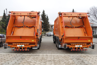 Cəlilabadda Kommunal Müəssisələr Kombinatına yeni texnikalar verilib