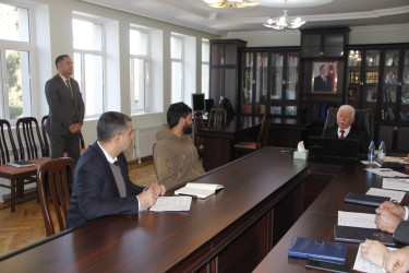 Cəlilabad Rayon İcra Hakimiyyətinin başçısı Rafiq Cəlilov tərəfindən vətəndaş qəbulu keçirilib