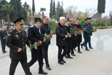 Cəlilabadda Ümummilli lider Heydər Əliyevin əziz xatirəsi ehtiramla anılıb