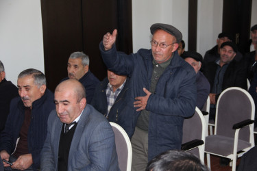 Dekabrın 17 - də Məmmədrzalı kəndində vətəndaşlarla səyyar qəbul keçirilib