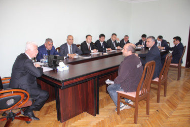 Cəlilabad Rayon İcra Hakimiyyətinin başçısı Rafiq Cəlilov növbəti vətəndaş qəbulu keçirib