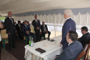 Cəlilabad rayonunun Xanılı kəndində səyyar qəbul-görüş keçirilib