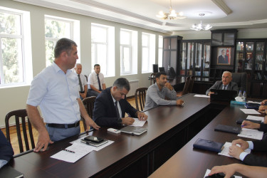Cəlilabad Rayon İcra Hakimiyyətinin inzibati binasında növbəti vətəndaş qəbulu keçirilib