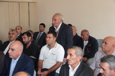 Rafiq Cəlilov növbəti səyyar qəbul-görüşünü Gülməmmədli kənd sakinləri ilə keçirmişdir