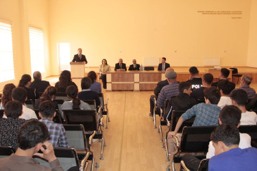 Məişət zorakılığına qarşı maarifləndirici tədbir keçirilib