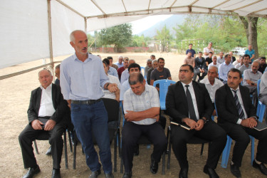 Rafiq Cəlilov növbəti səyyar qəbul-görüşünü Şatırlı kənd sakinləri ilə keçirib