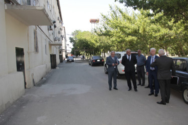 Rafiq Cəlilov rayonda aparılan yenidənqurma və abadlıq-quruculuq işləri ilə tanış olmuşdur.