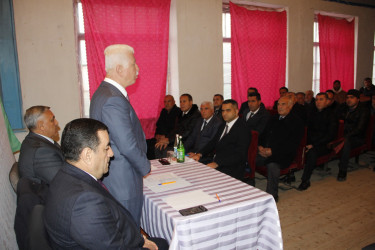 Cəlilabad Rayon İcra Hakimiyyətinin başçısı Rafiq Cəlilov növbəti səyyar qəbulunu Ləkin kənd sakinləri ilə keçirmişdir