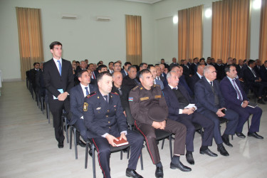 Mülki müdafiə sahəsində cari ildə görülmüş işlərin yekunları və 2026-cı ildə qarşıda duran vəzifələrin müəyyən edilməsi mövzusunda müşavirə keçirilmişdir