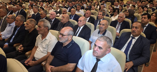 27 Sentyabr – Anım Günü ilə əlaqədar Cəlilabad rayonunda Vətən müharibəsi şəhidlərinin əziz xatirəsinə həsr olunmuş tədbir keçirilib