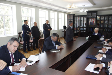 Cəlilabad Rayon İcra Hakimiyyətinin başçısı Rafiq Cəlilov tərəfindən 1 may 2026-cı il tarixdə növbəti vətəndaş qəbulu keçirilib