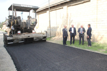 Cəlilabad şəhərində sakinlərin rahatlığını təmin etmək məqsədilə yenidənqurma işləri davam etdirilir.
