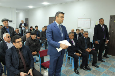 Rafiq Cəlilov növbəti səyyar qəbul-görüşünü Dələli kənd sakinləri ilə keçirmişdir