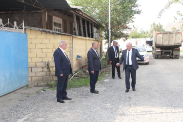 Cəlilabad şəhərində sakinlərin rahatlığını təmin etmək məqsədilə yenidənqurma işləri davam etdirilir.