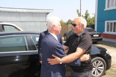 Şəhid Rəşid Qafarovun ailəsi ziyarət olunub