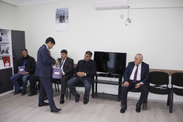 Cəlilabad Rayon İcra Hakimiyyəti başçısının birinci müavini Qalib Xudaverdiyev televiziya və media işçiləri ilə görüş keçirmişdir