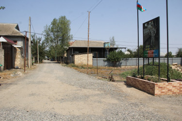 Cəlilabad rayonunda növbəti asfaltlanma işləri görülür