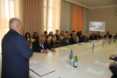 Cəlilabadda 31 Mart-Azərbaycanlıların Soyqırımı Günü ilə bağlı tədbir keçirilib