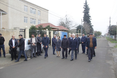 Rafiq Cəlilov Muğan və Kazımabad kəndində aparılan abadlıq işləri ilə tanış olub
