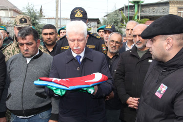 Cəlilabadda şəhid Quliyev Mahir Abuzər oğlu ilə vida mərasimi keçirilib