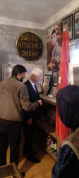 Şəhid Əmrah Hüseynlinin ailəsi ziyarət olunub